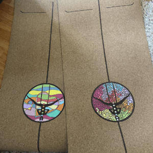 Mat de Yoga de Corcho Natural 6mm – Diseño Único Hecho a Mano
